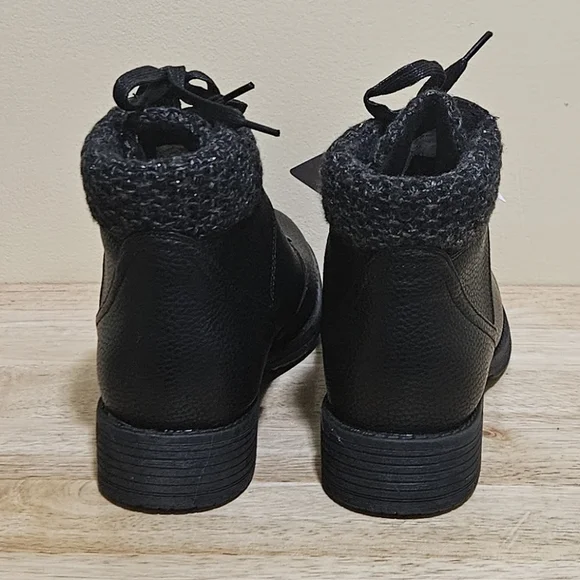 MUK LUKS Hiker Denali/Women's/Ankle Boots/black/urban hiking/lace-up/size 11 - Picture 6 of 13